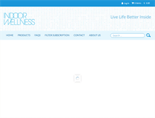 Tablet Screenshot of indoorwellness.com